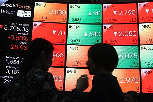  17 Saham Tekan Indeks Bisnis 27 Berbalik ke Zona Merah Pada Sesi I