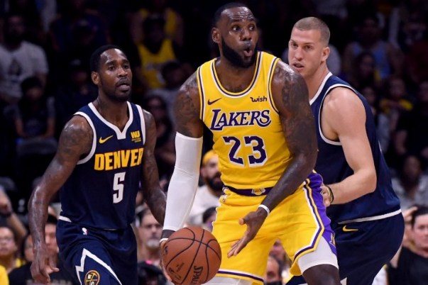  Hasil Basket NBA: LeBron James Cemerlang, Lakers Libas Nuggets