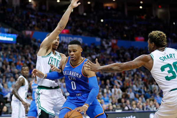  Hasil Basket NBA, Celtics Perpanjang Derita Thunder