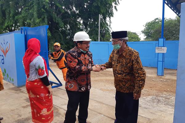  Aetra Bangun Tempat Penampungan Sampah di  Pondok Kelapa