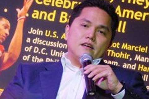  Fokus di Tim Kampanye Nasional, Erick Thohir Lepas Jabatan di Inter