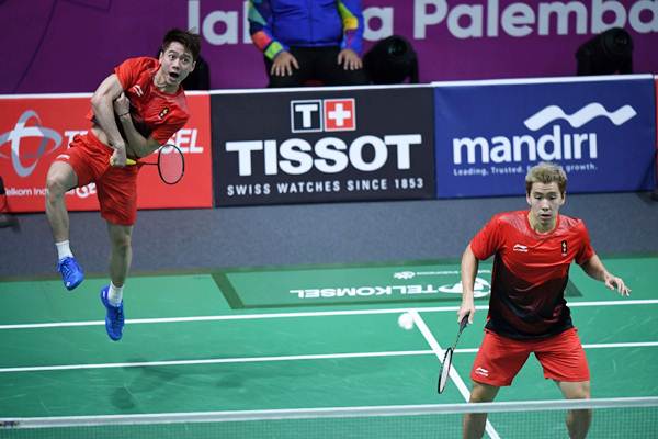  Kevin/Marcus Kandas di Final Badminton Prancis Terbuka