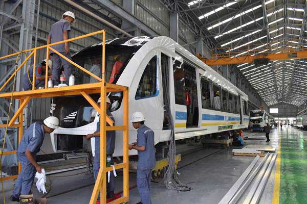  Industri Kereta Api Terus Perbesar Kapasitas Produksi