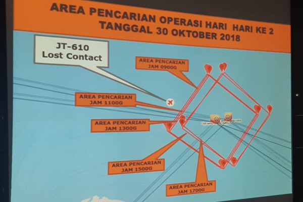  Musibah Lion Air JT 610: Pencarian Diperluas Menjadi 15 Nautical Mile