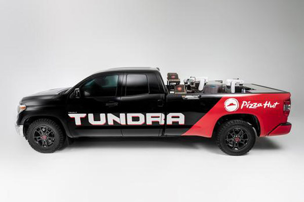  Toyota Tundra PIE Pro, Mobil Pabrik Pizza Bergerak Tanpa Emisi