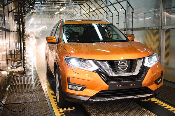  Pabrik Nissan St. Petersburg Mulai Produksi X-Trail di Rusia