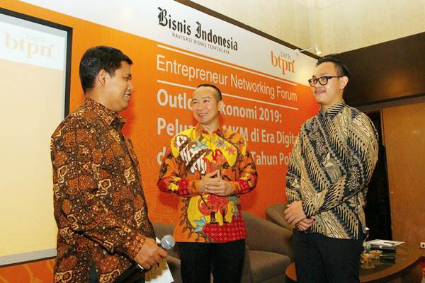  Bisnis Indonesia dan BTPN Gelar Entrepreneur Networking Forum di Surabaya