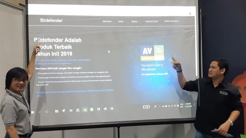  Sysware Luncurkan Situs Resmi Bitdefender Indonesia