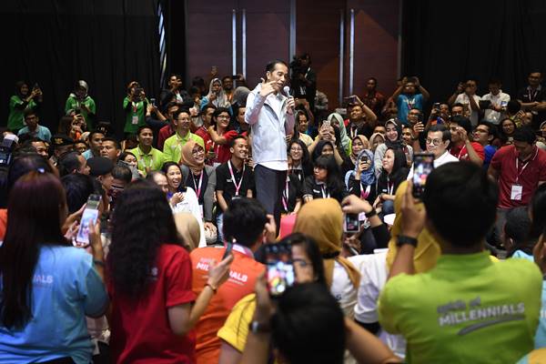  Pesan Jokowi untuk Milenial BUMN