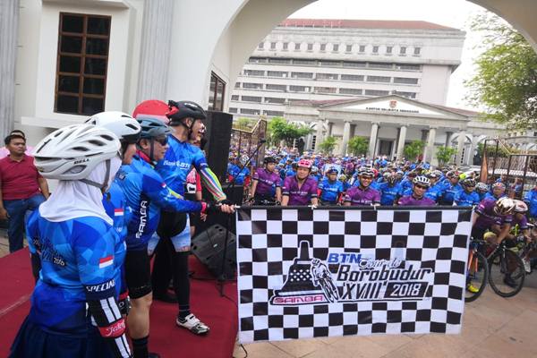  2.000 Pesepeda Ikut BTN Tour de Borobudur