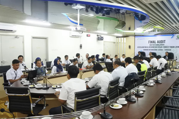  Bandara Internasional Juanda Gelar Audit SMK3 Tahun 2018 