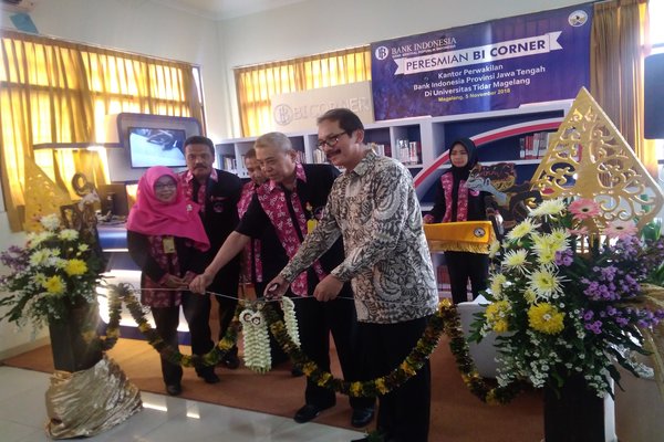  Bank Indonesia Jateng Resmikan BI Corner di Universitas Tidar