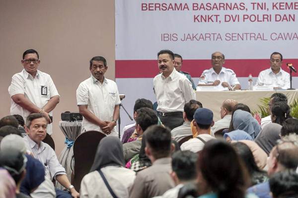  Konferensi Pers Jatuhnya Pesawat Lion Air JT610