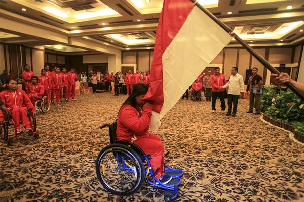  CNAF Dukung Atlet Paralympic asal Bandung