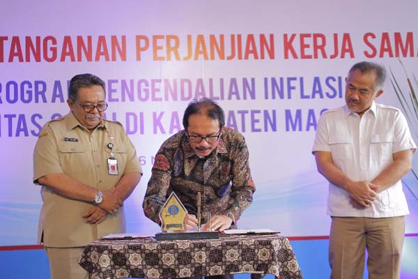  BI Jateng dan Pemkab Magelang Kendalikan Harga Cabai