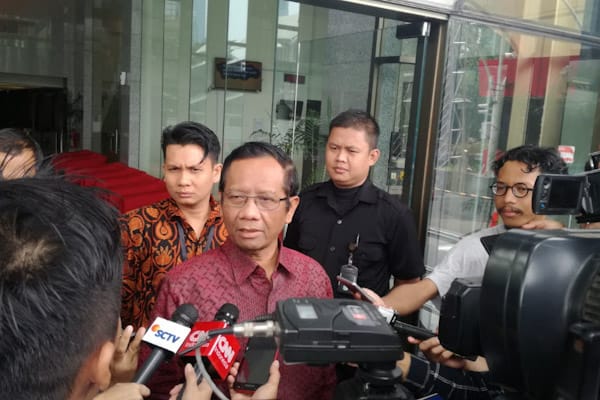  Sambangi KPK, Mahfud MD Minta KPK Proaktif Beri Pendidikan Antikorupsi di Perguruan Tinggi