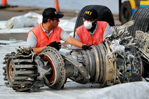  KNKT Temukan Perbedaan Angle of Attack pada Lion Air JT610 PK-LPQ