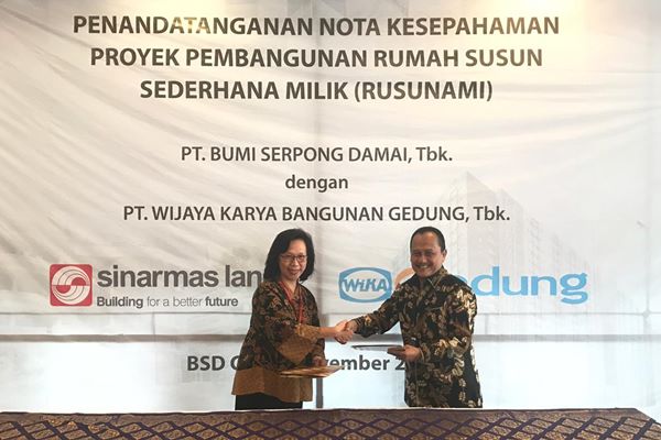  Sinar Mas Land Garap Rusunami di BSD City