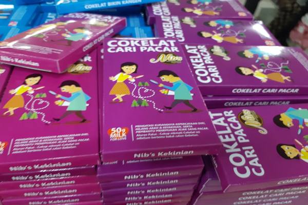  Cokelat Cari Pacar hingga Cokelat Enteng Jodoh Menjamur di Pusat Oleh-oleh