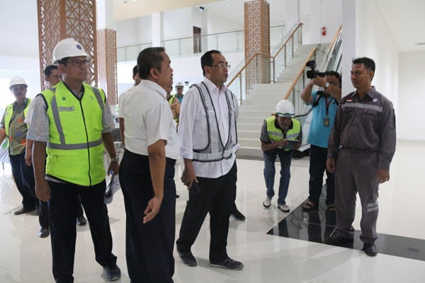  Menteri Perhubungan Tinjau Stasiun Kereta Bandara