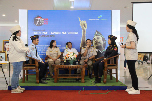 Angkasa Pura I Gelar Talk Show Dan Fashion Show Pahlawan Bandara Zaman Now