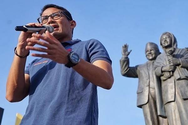  Janji Sandi: Jika Menang Pilpres 2019, Generasi Milenial Jadi Menpora dan Menristek
