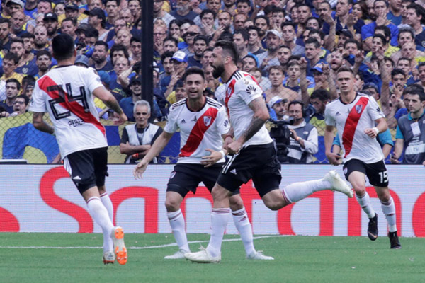  Boca Juniors vs River Plate 2 - 2 di Final I Copa Libertadores