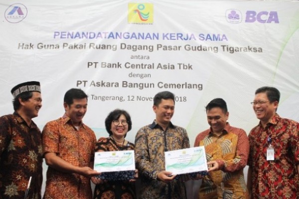  BCA Kucurkan Kredit Rp20 Miliar melalui PT Askara Bangun Cemerlang