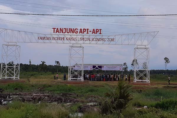  KEK Tanjung Api-Api, Baru Sebatas Gapura