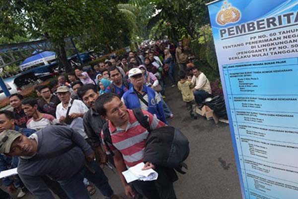  Riau Bidik Rp25 Miliar dari Penghapusan Denda Pajak Kendaraan