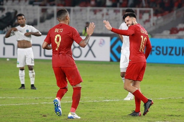  Hasil Indonesia Vs Timor Leste: Indonesia Menang 3-1, Lilipaly dan Beto Cetak Gol