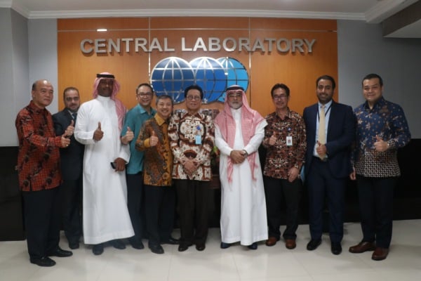  Duta Besar Arab Saudi Kunjungi Laboratorium Sucofindo