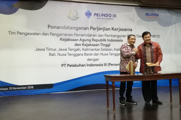  Pelindo III Gandeng Kejaksaan Percepat Proyek Strategis