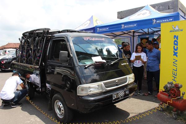  Michelin Cek Gratis Kondisi Ban Angkutan Niaga di Bali