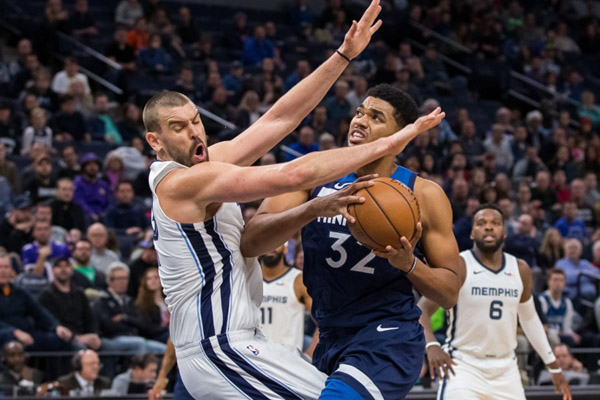  Hasil Basket NBA, Grizzlies Hentikan Laju Kemenangan Timberwolves