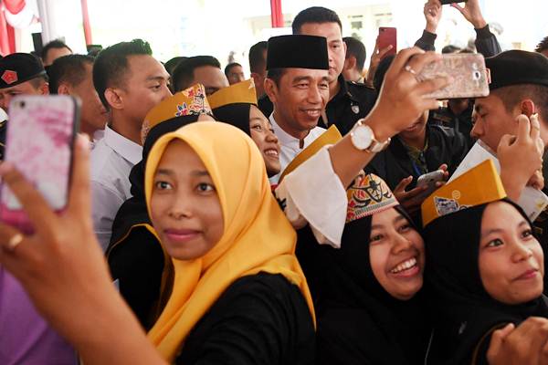  Presiden Jokowi Buka Acara Muktamar Pelajar Muhammadiyah di Sidoarjo