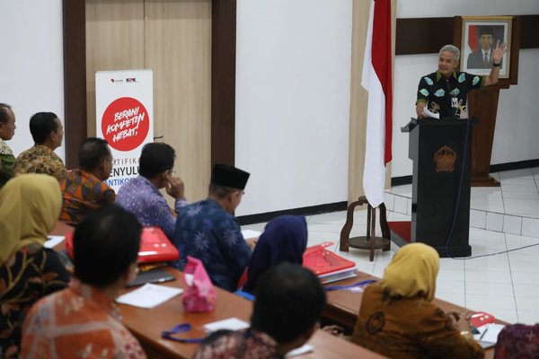  Ganjar: ASN Hafal di Luar Kepala Potensi Korupsi