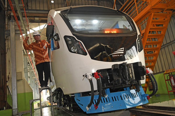  Train Set Terakhir LRT Sumsel Dijadwalkan Tiba Akhir November