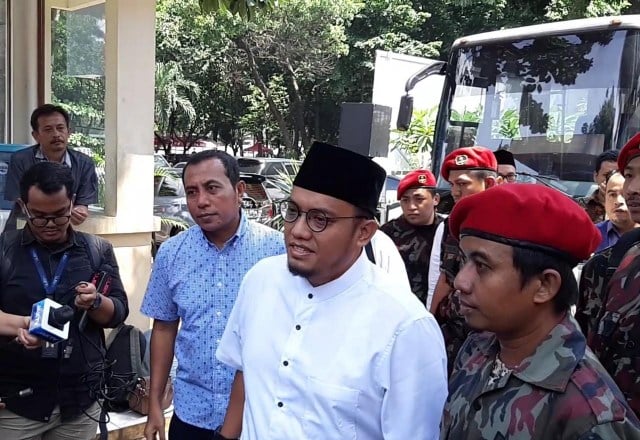  Dahnil Anzar Penuhi Panggilan Kepolisian Terkait Dugaan Penyelewengan Dana Hibah Kemenpora