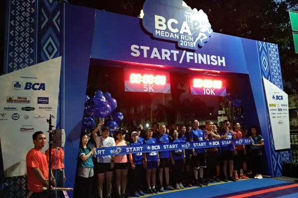  BCA MEDAN RUN 2018: 1.800 Peserta Akan Ikut Berpartisipasi