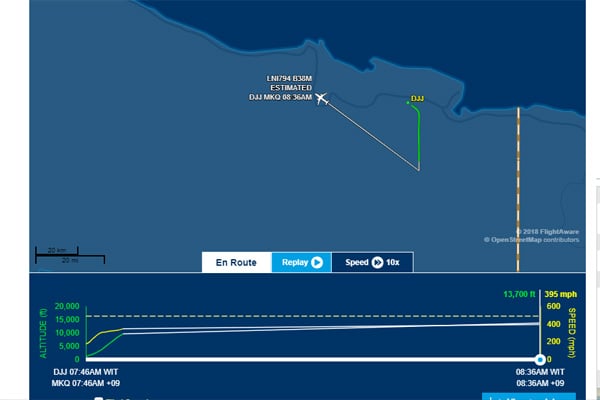  Cuaca Buruk, Lion Air JT 0794 Jakarta-Jayapura Alihkan Pendaratan ke Biak