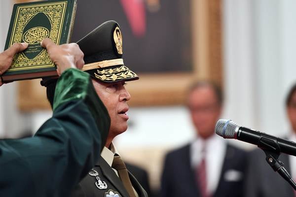  Panglima TNI Perintahkan Jenderal Andika Perkasa Segera Lakukan Konsolidasi