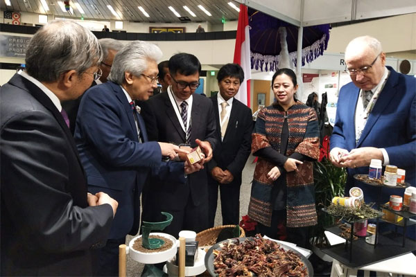  Pameran Manfaat Nuklir di Markas PBB, Menko Puan Promosikan Jamu