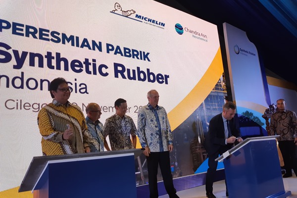  Pabrik Synthetic Rubber Indonesia Beroperasi, Begini Tanggapan Menperin