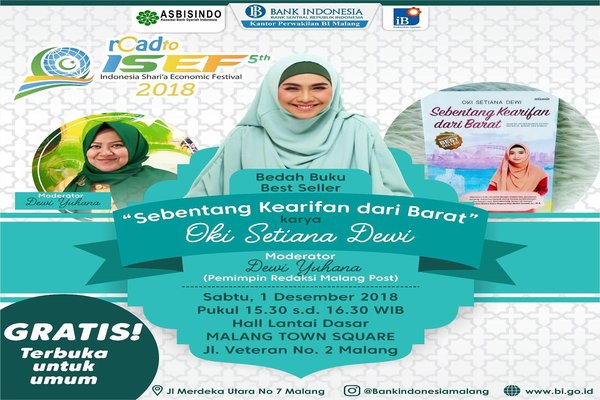  BI Malang Gelar Road to ISEF 2018 Dukung Ekonomi Syariah