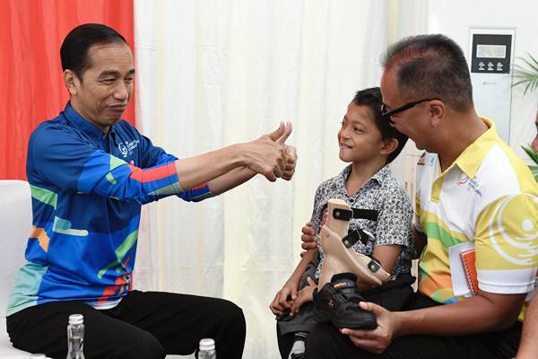  Presiden Jokowi Hadiri Peringatan Hari Disabilitas Internasional 2018