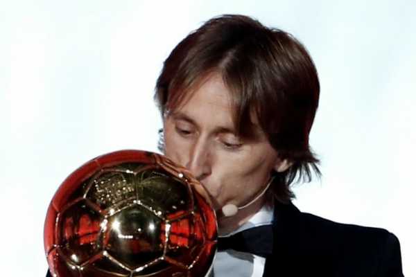  Luka Modric Raih Ballon d\'Or 2018