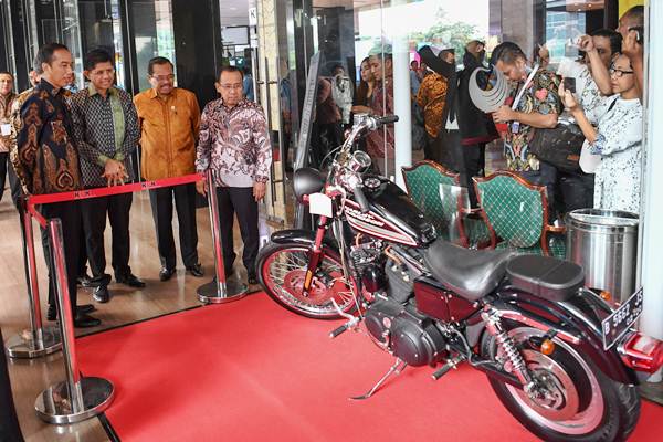  Ada Motor Harley Davidson di Peringatan Hari Anti Korupsi Dunia 2018