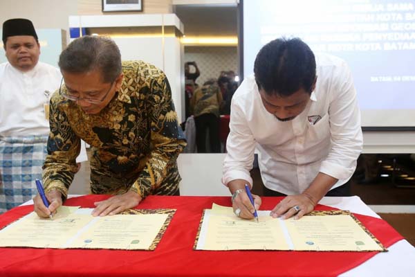  Batam Rintis Peta Dasar RDTR
