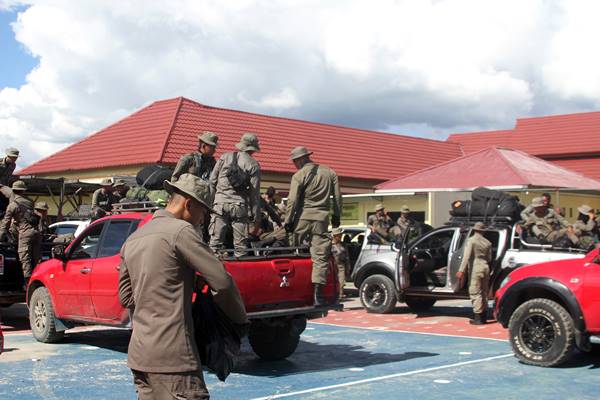  31 Pekerja Transpapua Dibunuh, Proyektil Bersarang di Tubuh Karyawan Istaka Karya